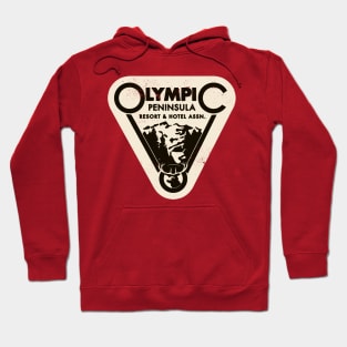 Vintage Olympic Peninsula Resort and Hotel association logo Hoodie